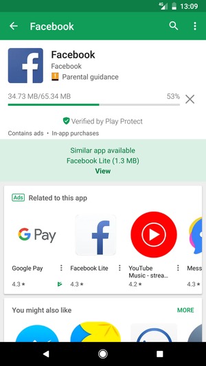 Wait for the installation process to finish