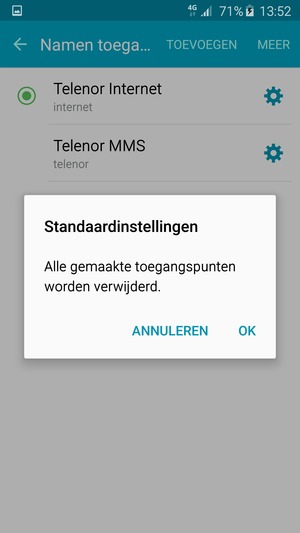 Selecteer OK
