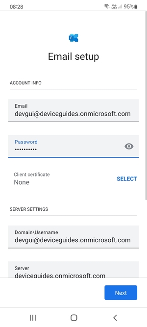 Enter your password
