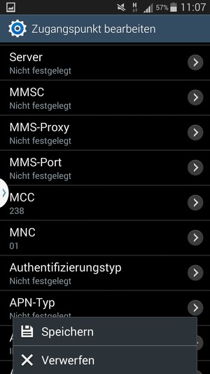 Wählen Sie Speichern