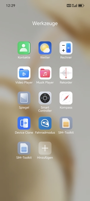 Wählen Sie Kontakte