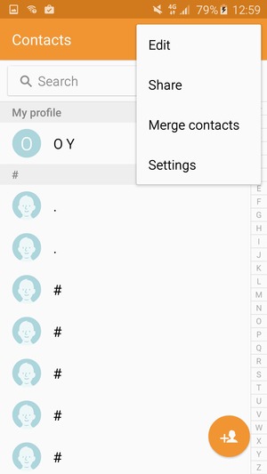Select Settings