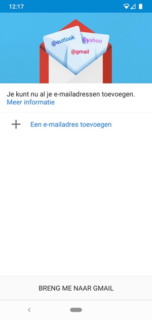 Selecteer Een e-mailadres toevoegen