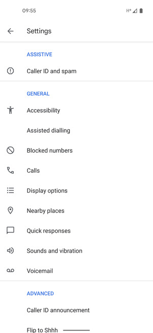 Select Voicemail