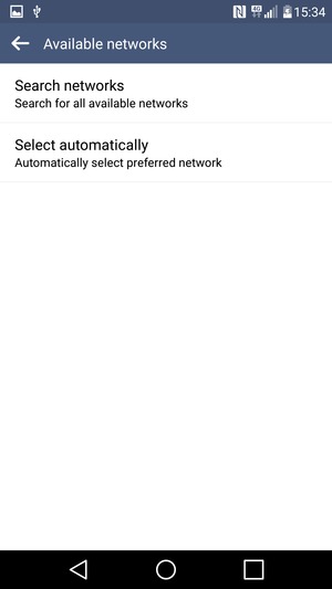 Select Search networks