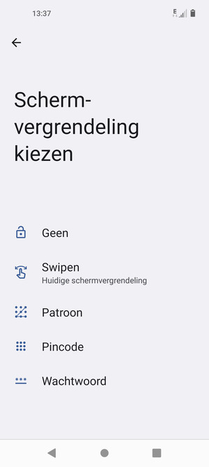 Selecteer Patroon