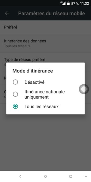 Sélectionnez votre option préférée