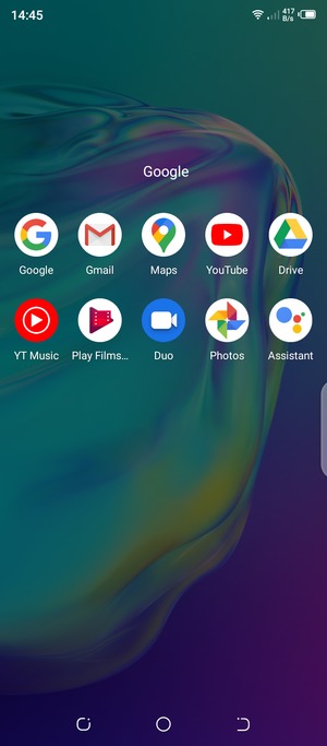 Sélectionnez Gmail