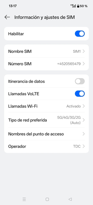 Seleccione Nombres del punto de acceso