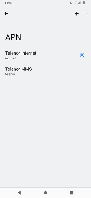 Sélectionnez le bouton du Menu