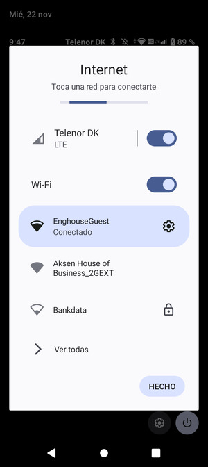 Desactivar Wi-Fi