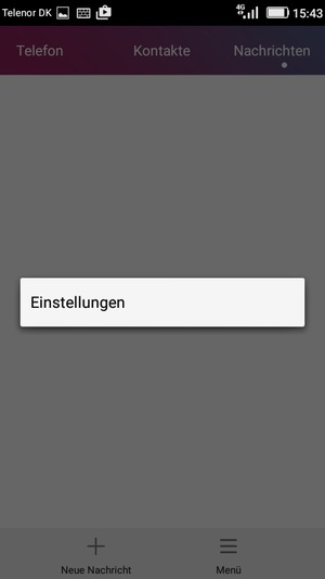 Wählen Sie Einstellungen