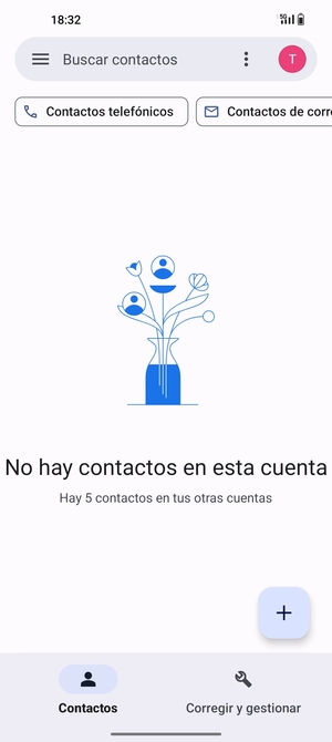 Seleccione Corregir y gestionar