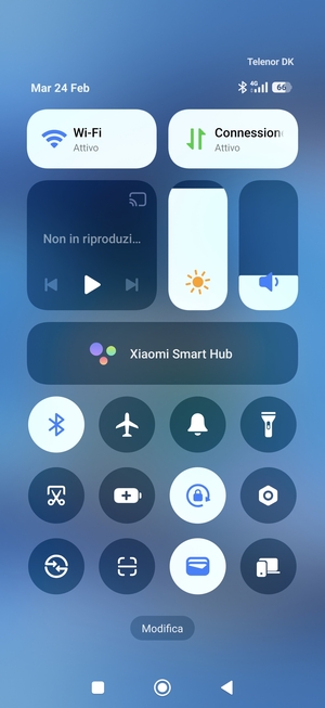 Disattiva Wi-Fi e Bluetooth