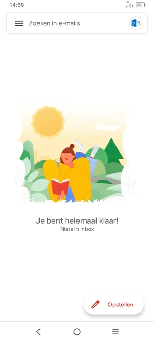 Uw account is klaar voor gebruik