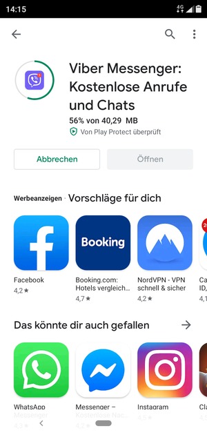 Warten Sie, bis der Installationsprozess  beendet ist