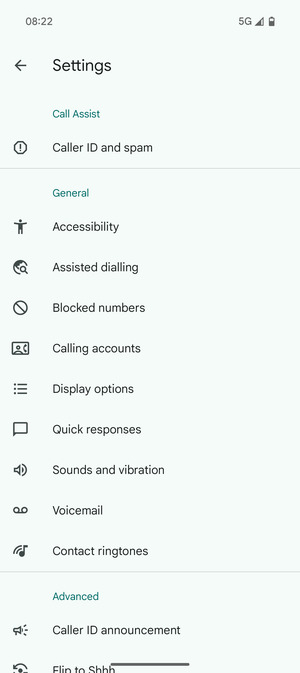 Select Voicemail