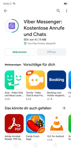 Warten Sie, bis der Installationsprozess  beendet ist