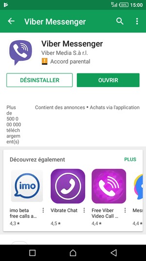 Sélectionnez OUVRIR