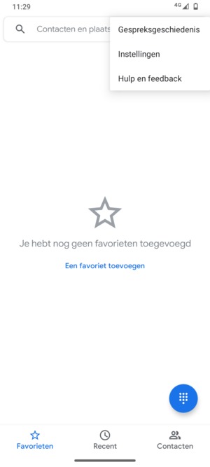 Selecteer Instellingen
