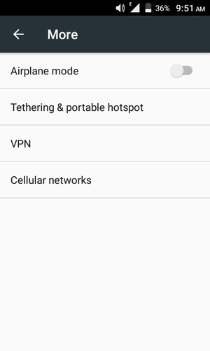 Select Cellular networks