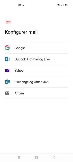 Vælg Anden