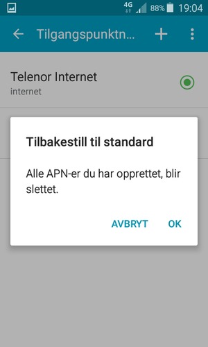 Velg OK