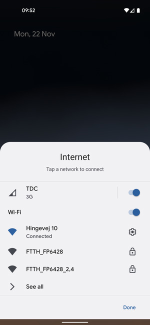 Turn off Wi-Fi