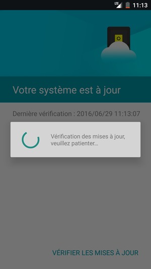 Veuillez attendre la fin de la recherche