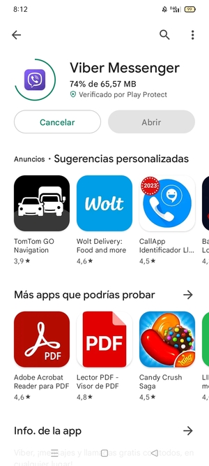 Espere a que el proceso de instalación finalice