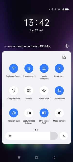 Désactiver le Wi-Fi et le Bluetooth