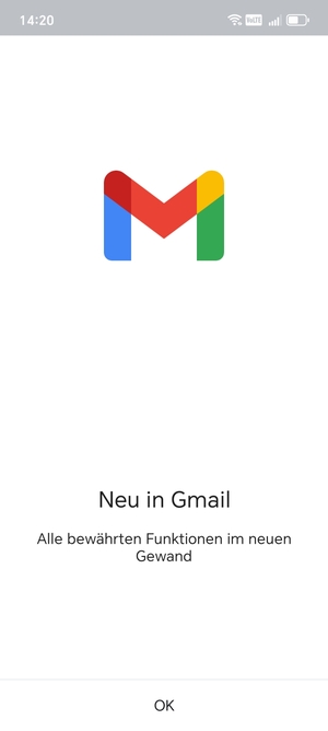 Wählen Sie OK