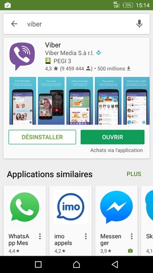 Sélectionnez OUVRIR