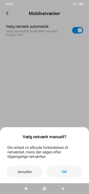 Vælg OK