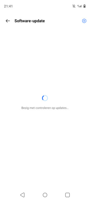 Wacht tot de zoekopdracht beëindigd is