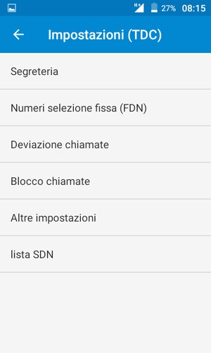 Seleziona Segreteria