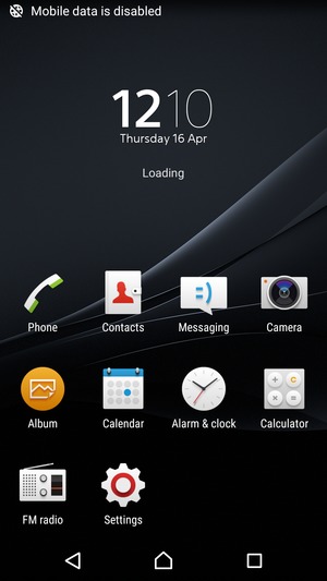 To turn off Ultra STAMINA mode, slide down the top menu