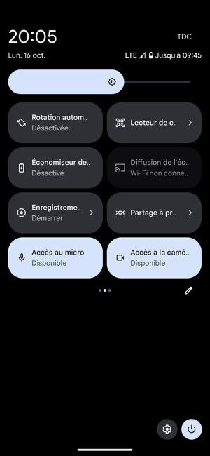 Sélectionnez Économiseur de batterie