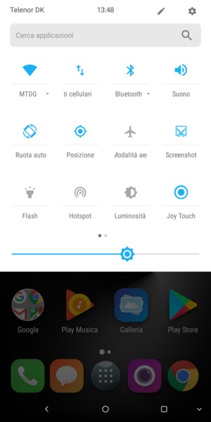 Disattiva Wi-Fi e Bluetooth