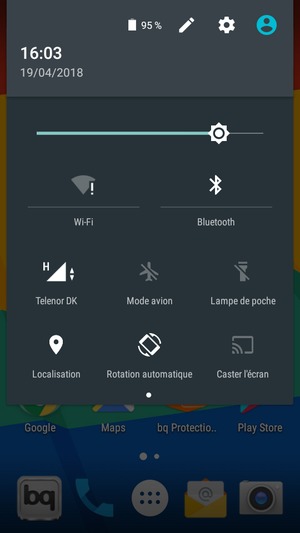 Désactiver le Wi-Fi et le Bluetooth