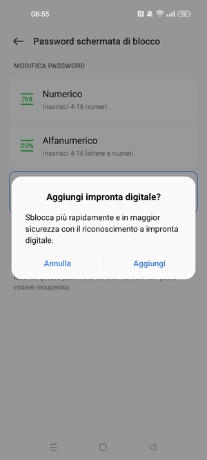 Seleziona la tua opzione preferita