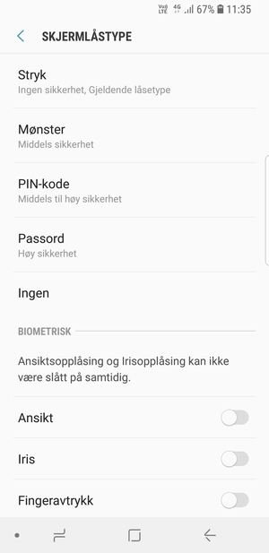 Velg Mønster