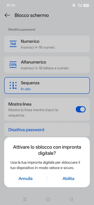 Seleziona la tua opzione preferita