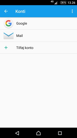 Vælg Google