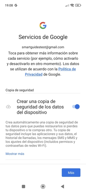 Seleccione Más