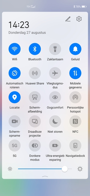 Schakel Wifi en Bluetooth uit