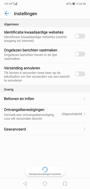 Selecteer Geavanceerd