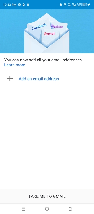 Select Add an email address