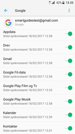 Vælg Menu-knappen