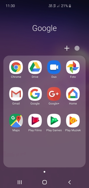 Selecteer Gmail